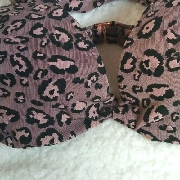 NWT S&S Halter Swim Bra 32C - Picture 4 of 6